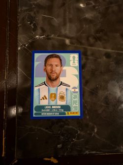Panini World Cup Mundial 2026 Messi
