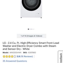 Washer And Dryer Combo 