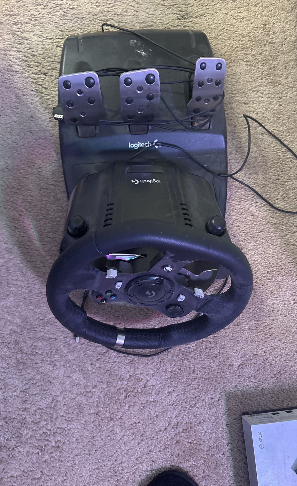 Logitec Wheel And Pad