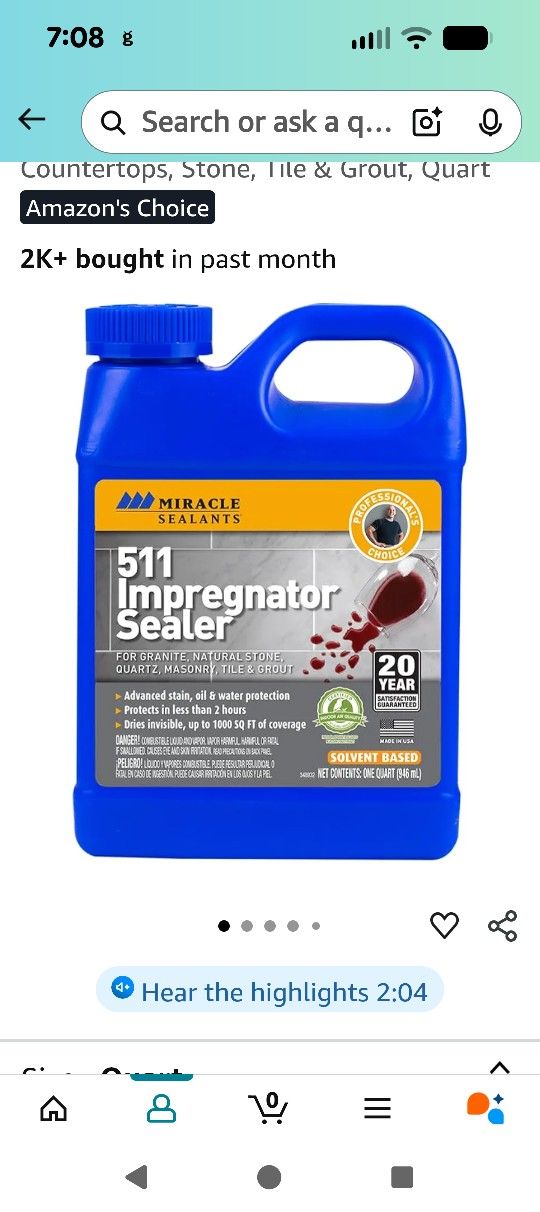 Grout Sealer