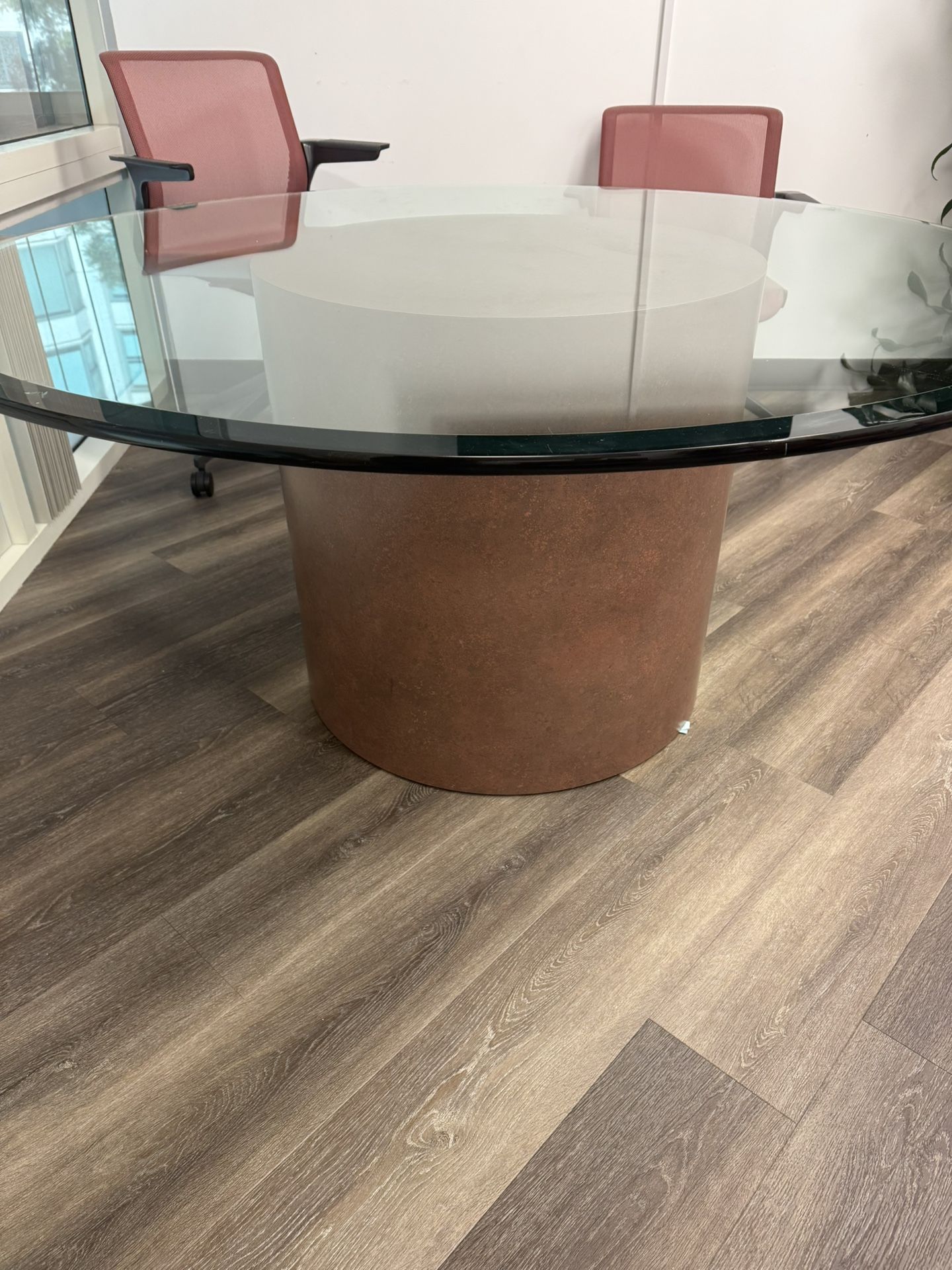 Glass Tabletop And Stand