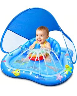 Baby Play Mat with Canopy and Throwing Rings! Brand new! See all pics!