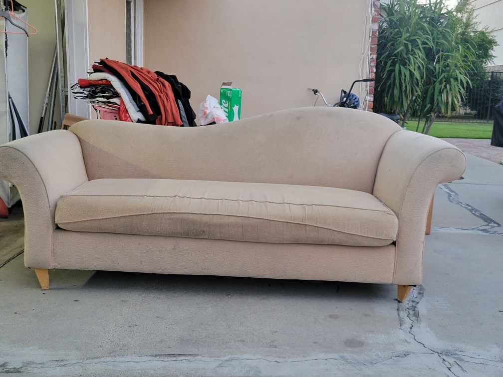 2 Sofas and a recliner.