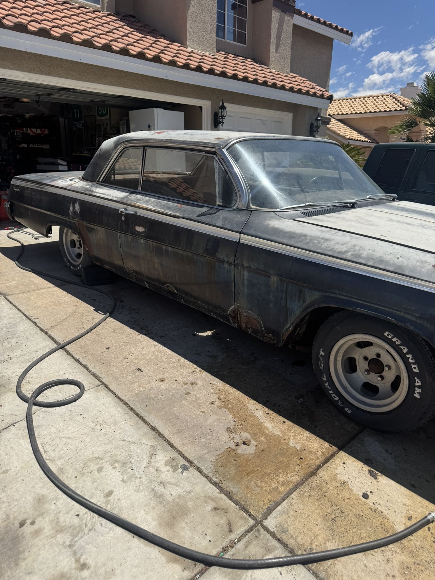 1962 Chevy impala ss black on black 