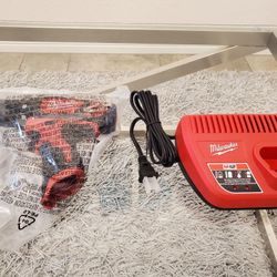 Milwaukee Drill/Driver and Charger M12