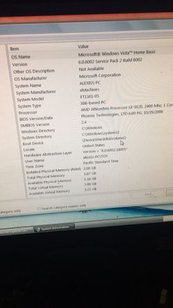 Emachines Pc