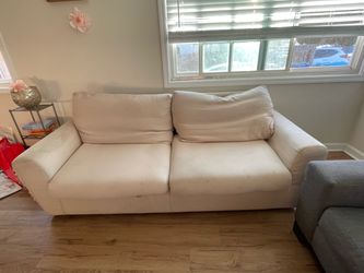 Cream couch