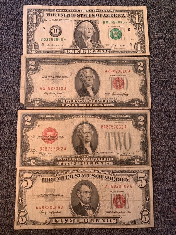 Old paper money dollars for Sale in Houston, TX OfferUp