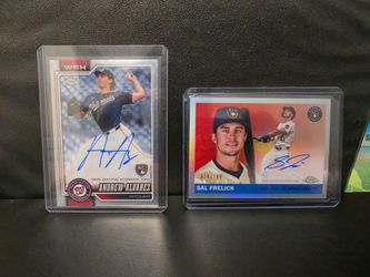 Topps Chrome Certified Autograph Baseball Cards Lot
