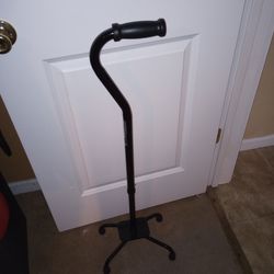 Quad Cane With Adjustable Legs (Brand New)