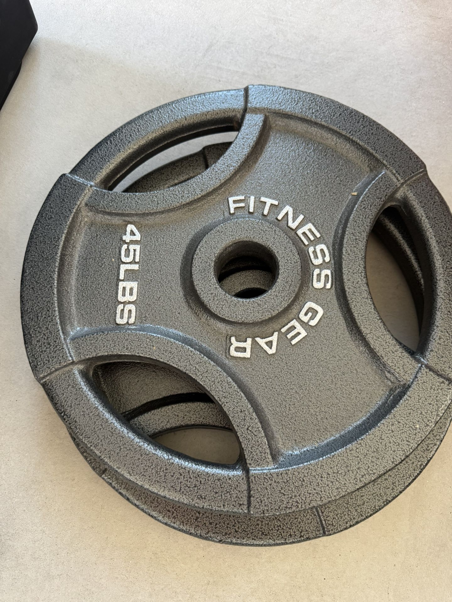 Fitness Gear 45 Lb Weights X2