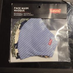 NIP Levi's Face Masks (Reversible and Reusable)