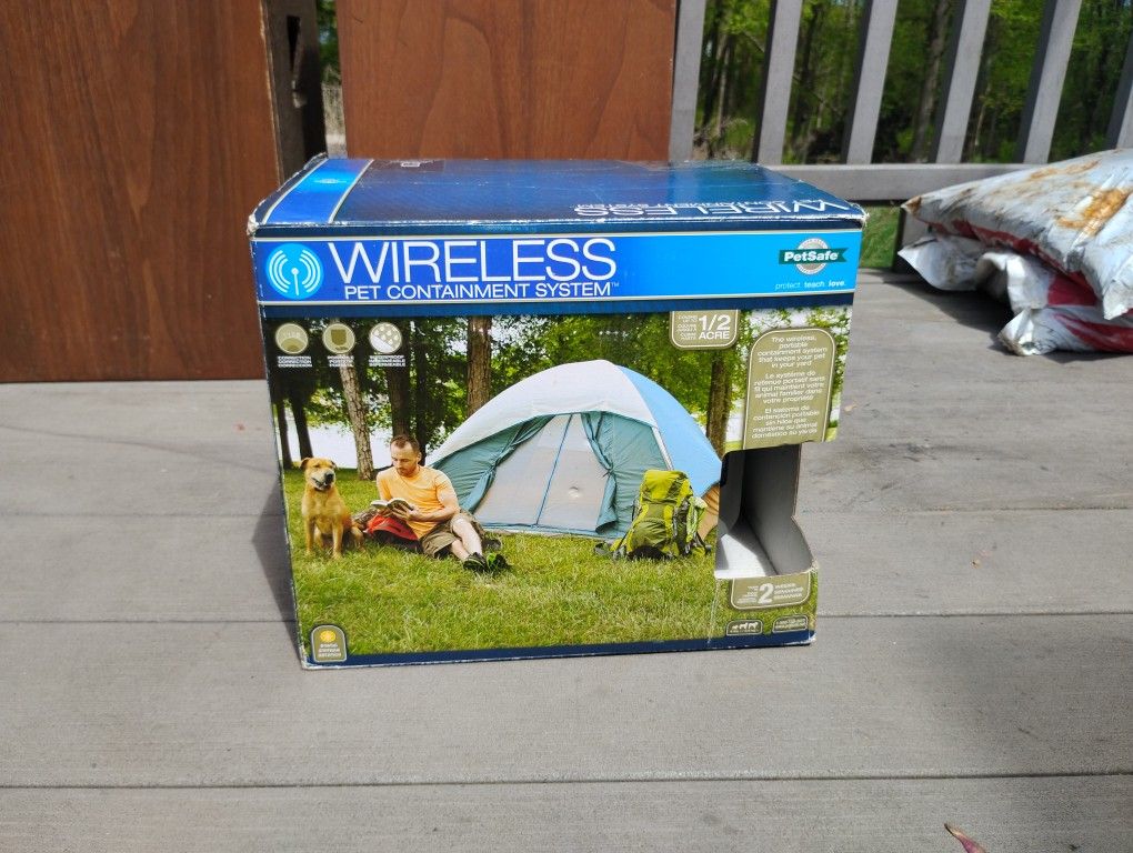 Petsafe Outdoor 1/2 Acre Wireless Dog Fence Pet Containment System ICF-300 Shock Collar