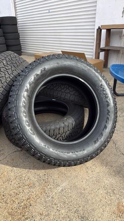 FREE INSTALL 4X Goodyear Wrangler TrailRunner AT TIRES LT275/65R20 Load E 10 Ply 100%