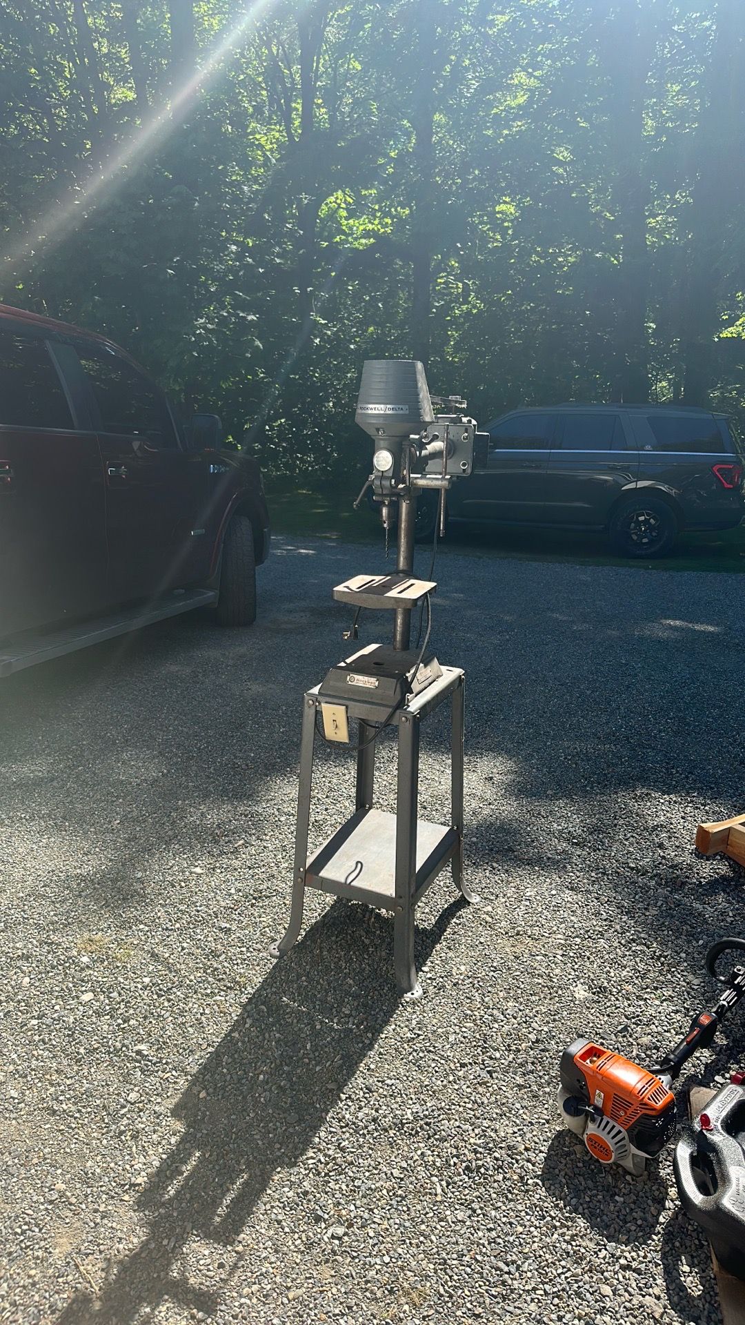 Rockwell/delta drill press for sale