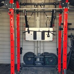 Power Cage, Power Rack with Cable