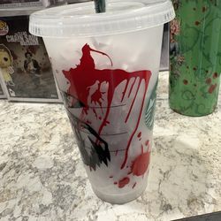 Jason Voorhees Starbucks Cup