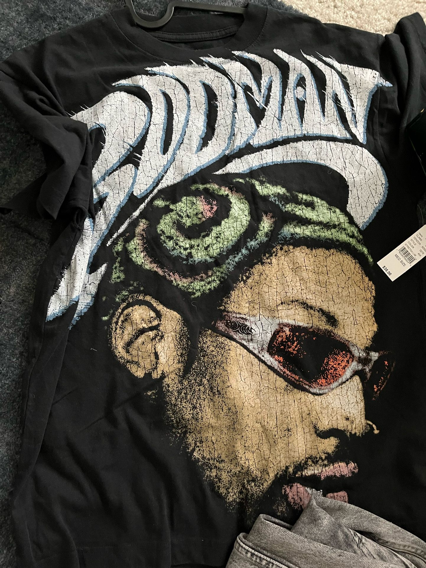 Dennis Rodman Apparel Pacsun Tee Essentials Shorts HM Jeans