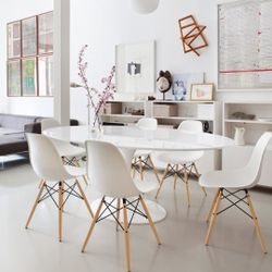 4 Dining Chairs Modern Style
