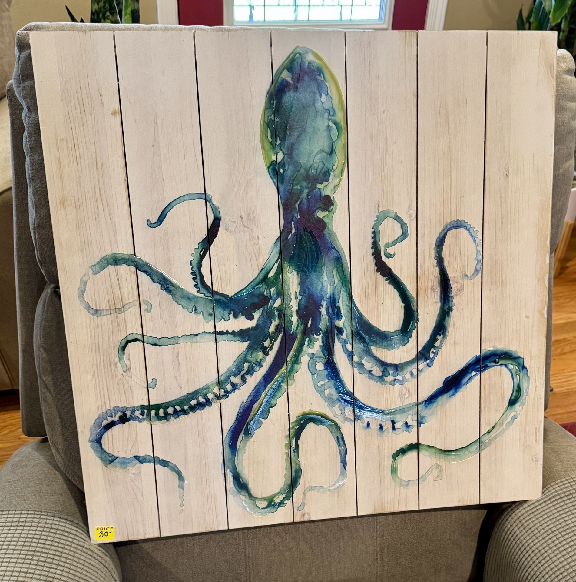 Home Decor Octopus Picture