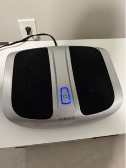 HoMedics Shiatsu Elite Foot Massager With Heat Pain Relief Aching Muscles Soothe.