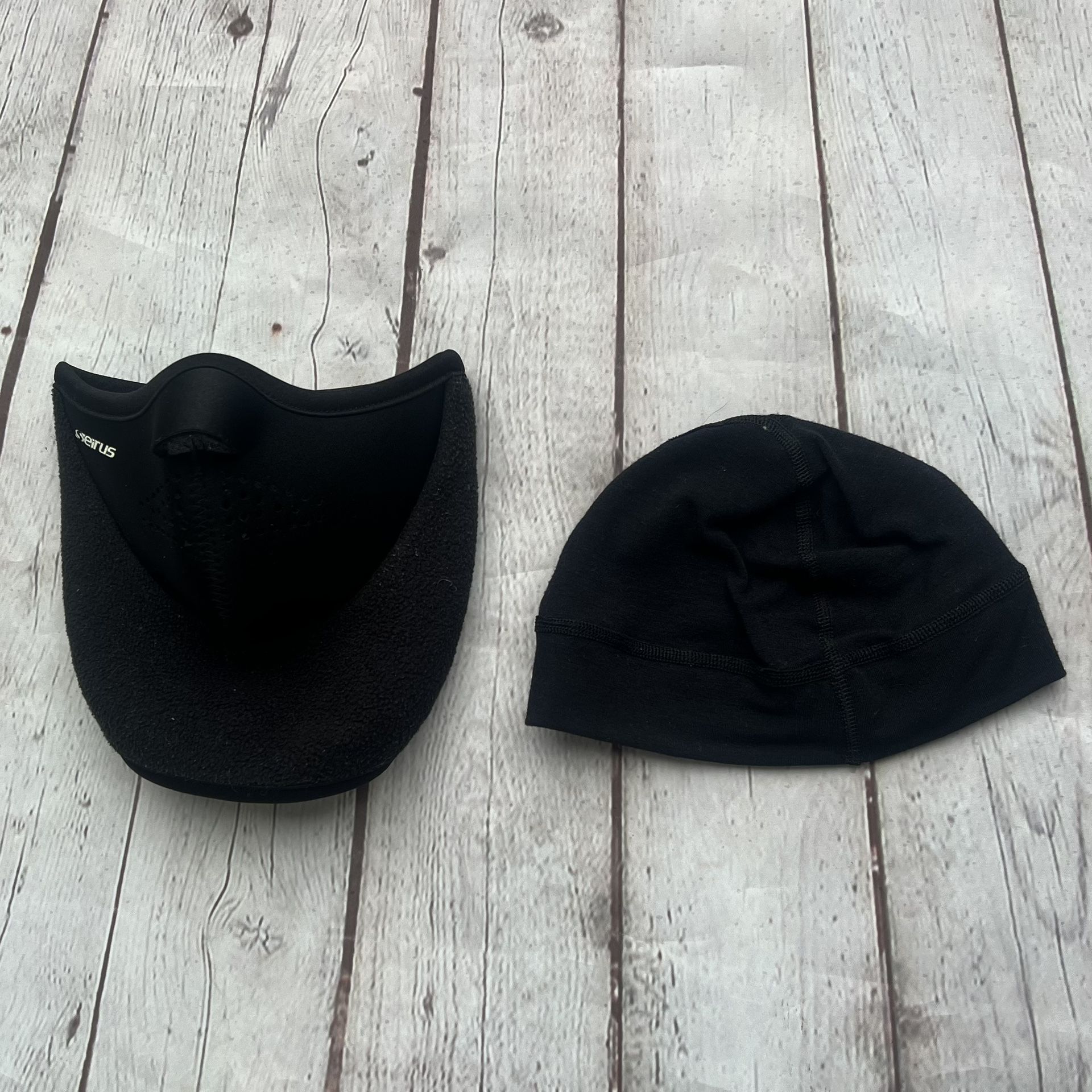 SEIRUS Kids Face mask & Thermax Skull liner BUNDLE