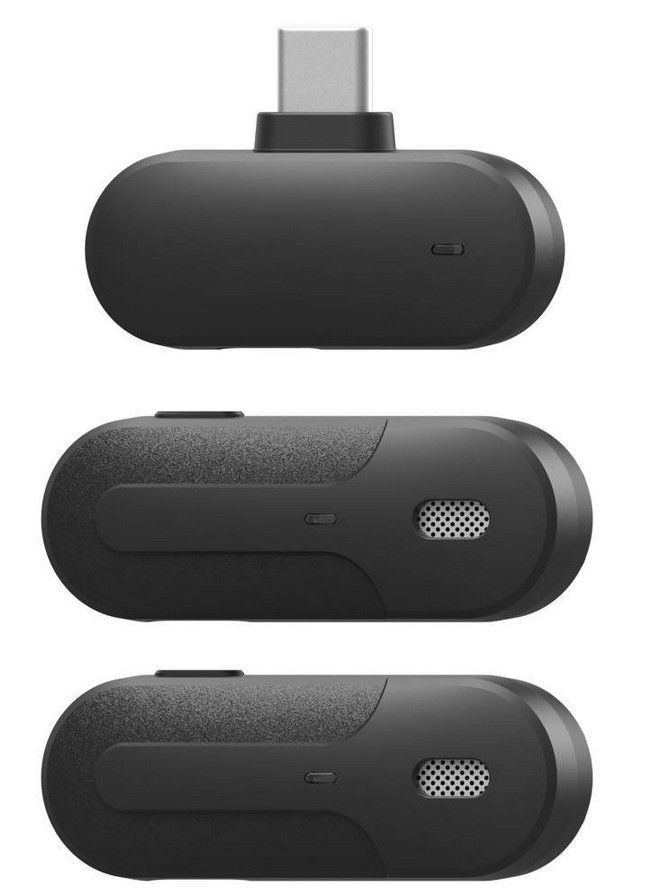 NORTH Wireless Microphone Transmitter & Receiver with Charger (USB-C)