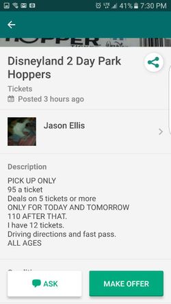 Ojo esta vendiendo tickets falsos