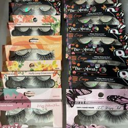 New Eyelashes $2 Each