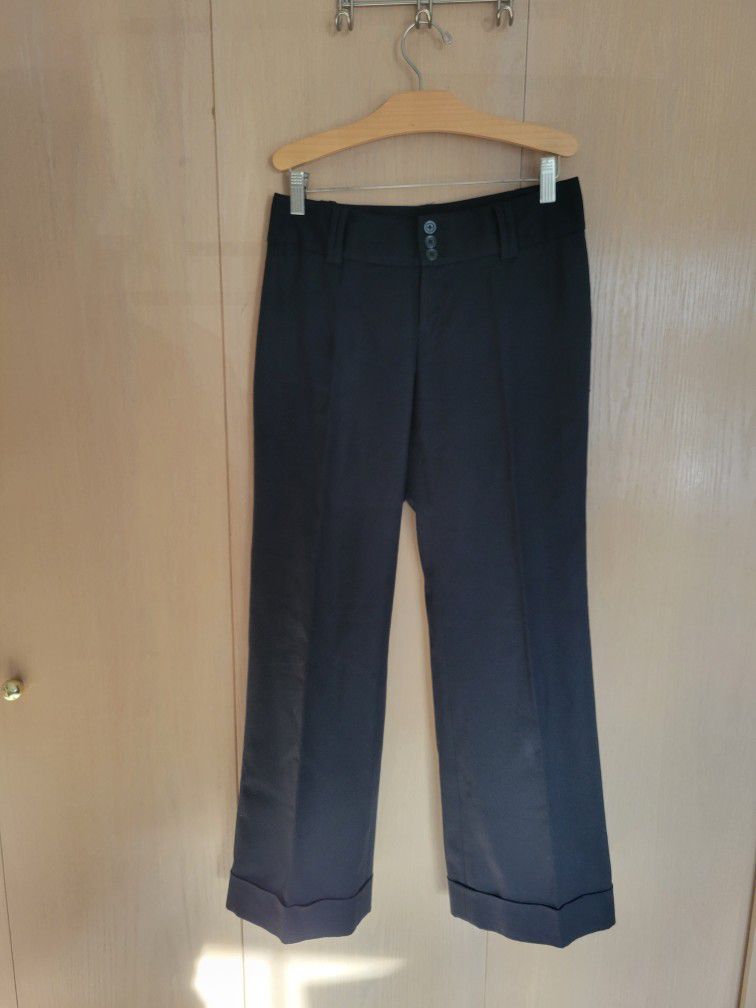 NWT Banana Republic " Jackson Fit"  Trousers - size 0, Black 

