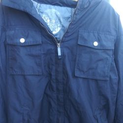 A,BLACK JACKET UNISEX SESSIONS SIZE L