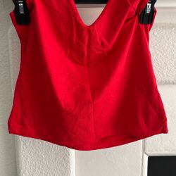 Red Halter Top 