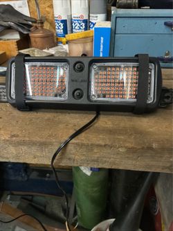 Wheelan Flatlighter Visor Strobe Red