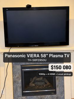 Panasonic VIERA 58" Plasma TV TH-58PZ850U