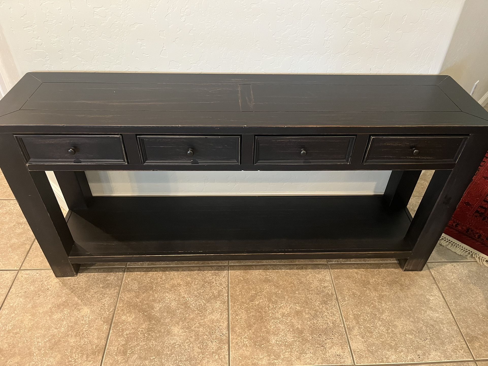 Signature Design by Ashley Casual Gavelston Console Table, Black