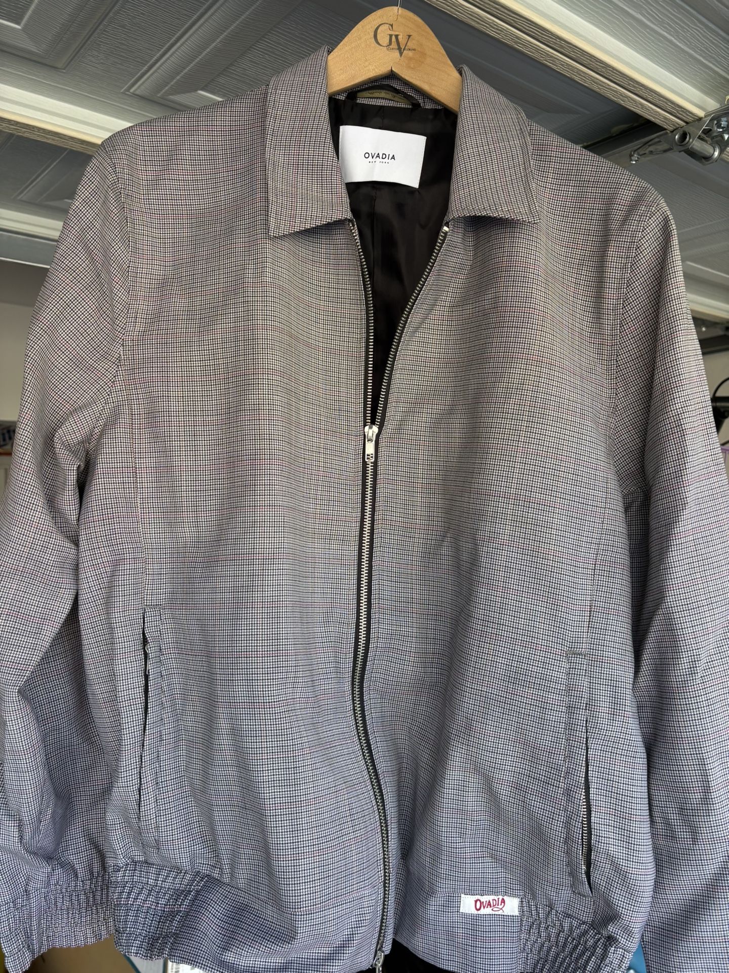 Mcgregor Print Point- Collar Bomber Jacket