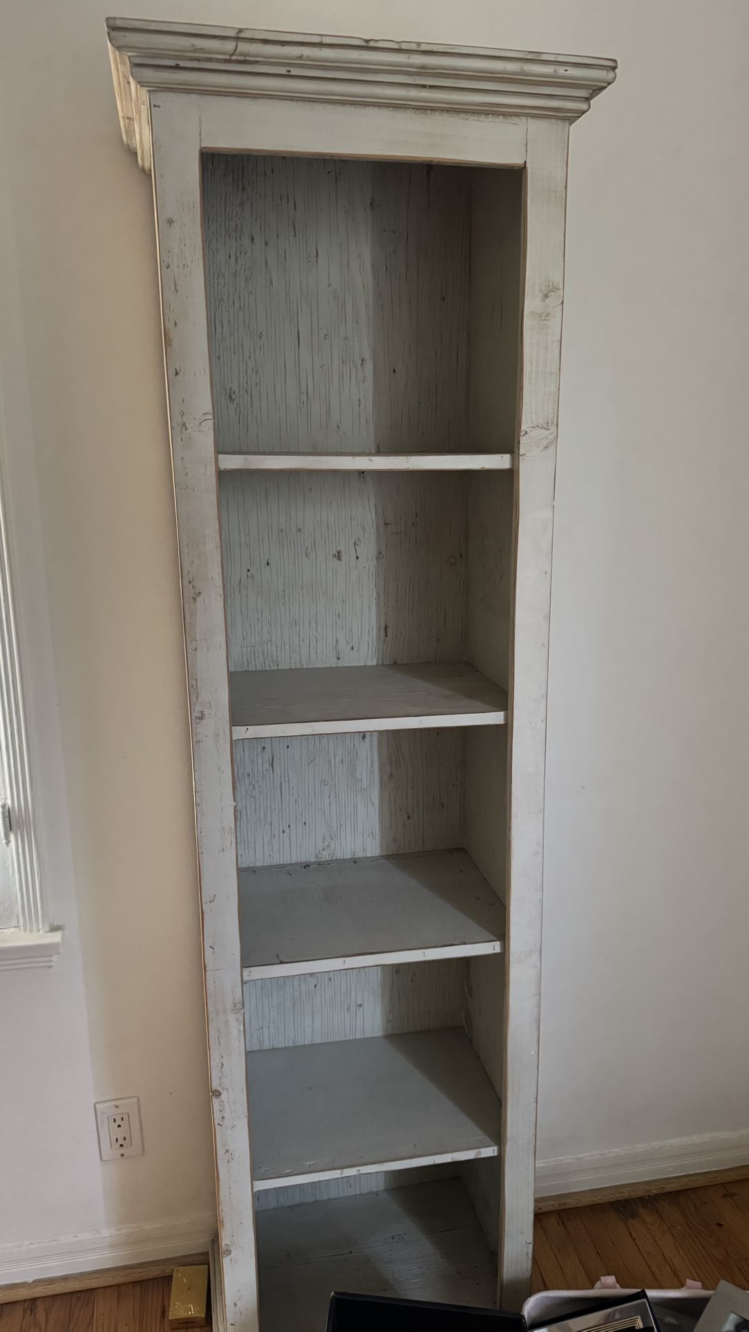 White Wooden Bookshelf