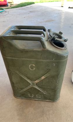 Old fuel tank