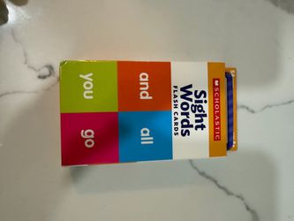 $2 Sight words flash cards