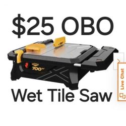Retail $149 QEP 700XT 3/4 HP Wet Tile Saw with 7 in. Blade and Table Extension