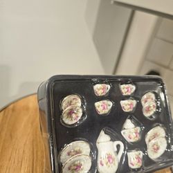 Mini Ceramic Tea Set