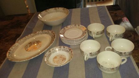 Collectible fancy dish set for the low hurry now