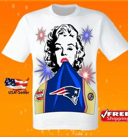 New England Patriots White NFL Football T-Shirt NFL Team Apparel Tee Jersey NEW
