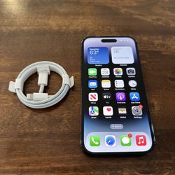 Iphone 14 Pro UNLOCKED Great Condition %100 Battery Health 