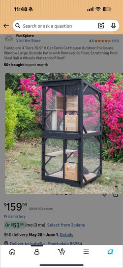CATIO** Outdoor House NEVER OPENED BOX