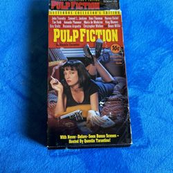 Pulp Fiction VHS Collectors Edition