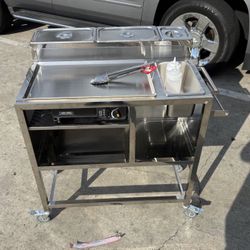 New Hot Dog Cart
