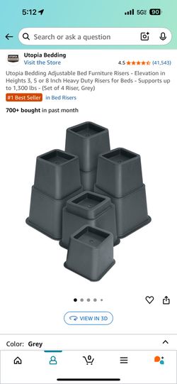 Bedrisers College For Any Bed Brand New 