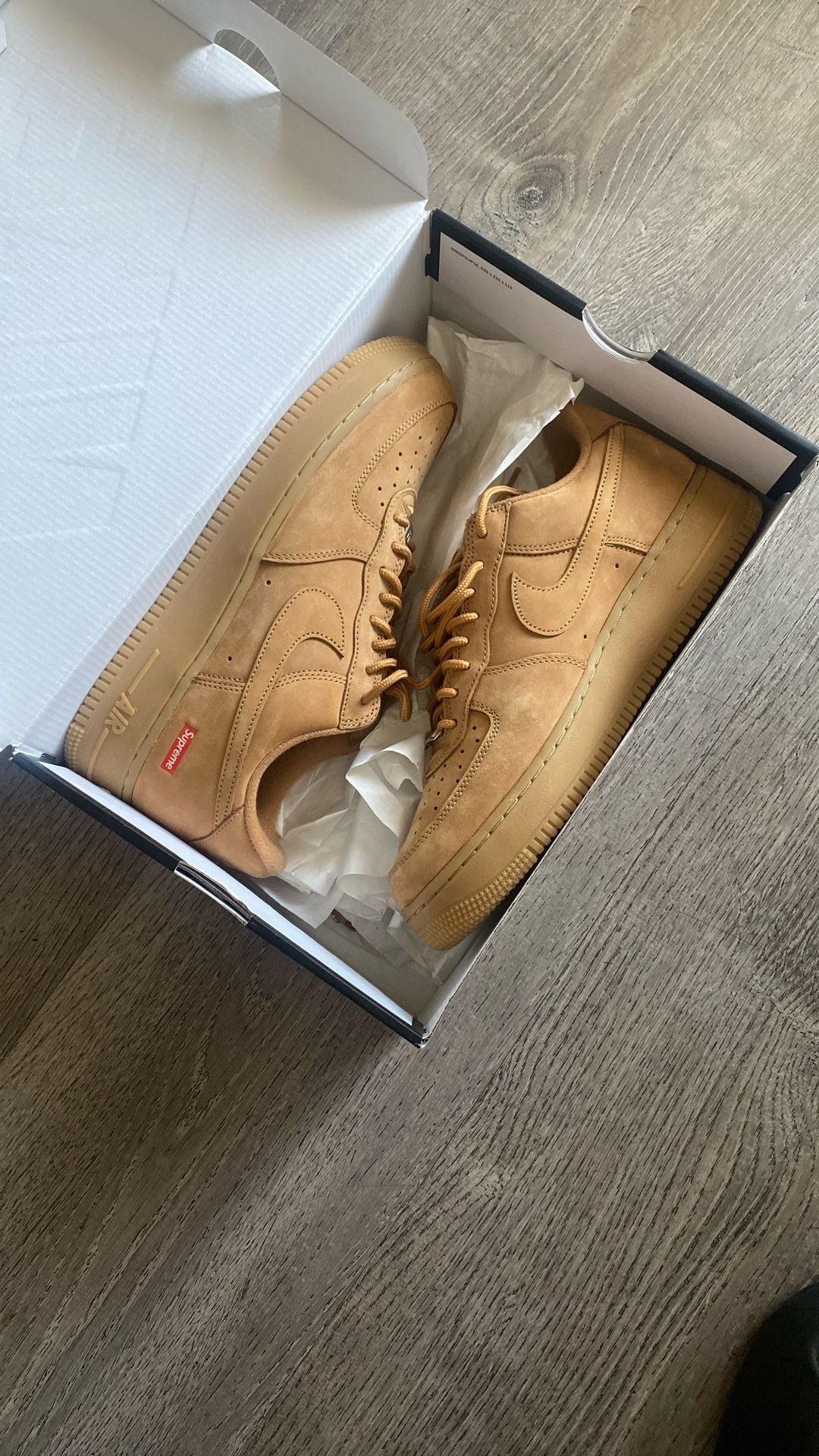 Nike Air Force One Low Supreme Wheat