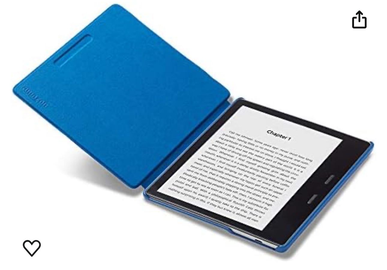 Kindle Oasis Water Safe Fabric Cover Marine Blue